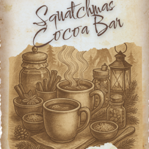 Squatchmas Cocoa Bar
